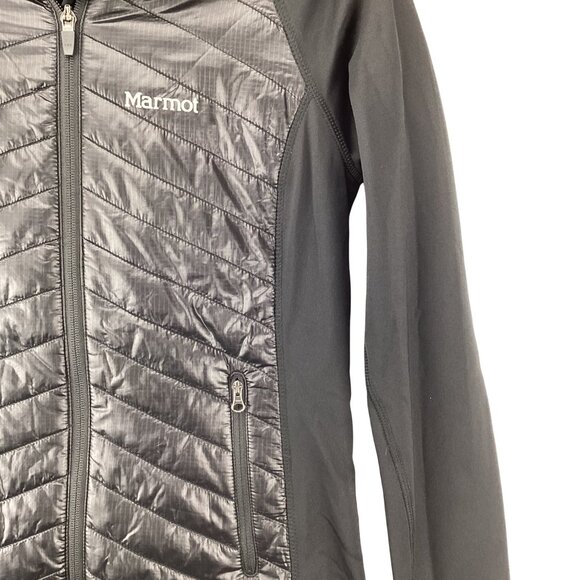 Marmot Womens Jacket Coat Size Small Black Variant Active Quilted Active Outdoor - Picture 6 of 12